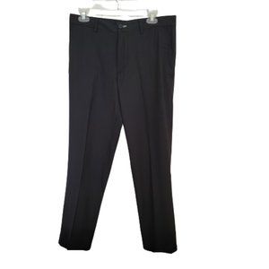 Sons of Intrigue Chambers Dress Pants Straight Fit Pinstripe Black 33x30